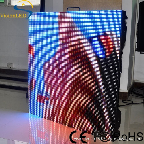 CE/ROHS HD Programmable 960*960mm led display cabinet full color outdoor p10 led display